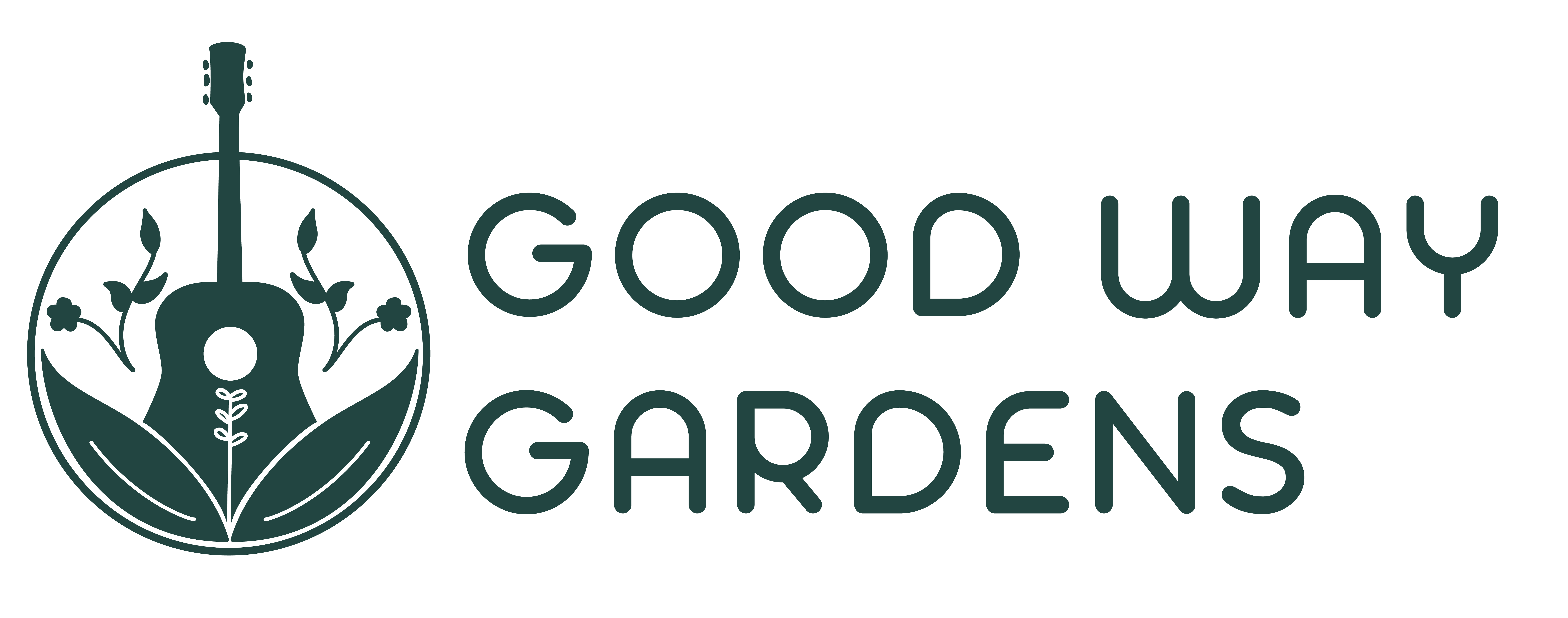 Good Way Gardens Logo - Clean Simple Lines -_Horizontal Logo-3